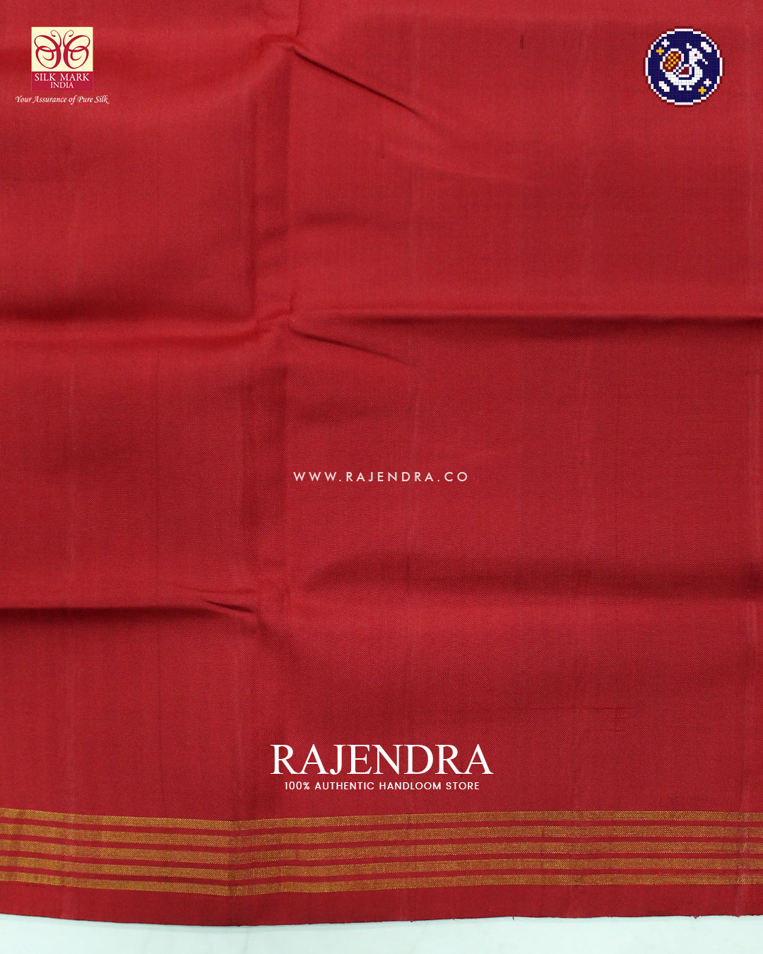 Exclusive 6 Figure Red and Orange Ikat Rajkot Patola Saree