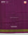 Traditional Nari Kunjar Pink Magenta Single Ikat Rajkot Patola Saree