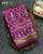 Traditional Nari Kunjar Pink Magenta Single Ikat Rajkot Patola Saree