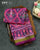 Traditional Nari Kunjar Pink Magenta Single Ikat Rajkot Patola Saree