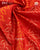 Traditional Ambadal Design Red Maroon Single Ikat Rajkot Patola Dupatta