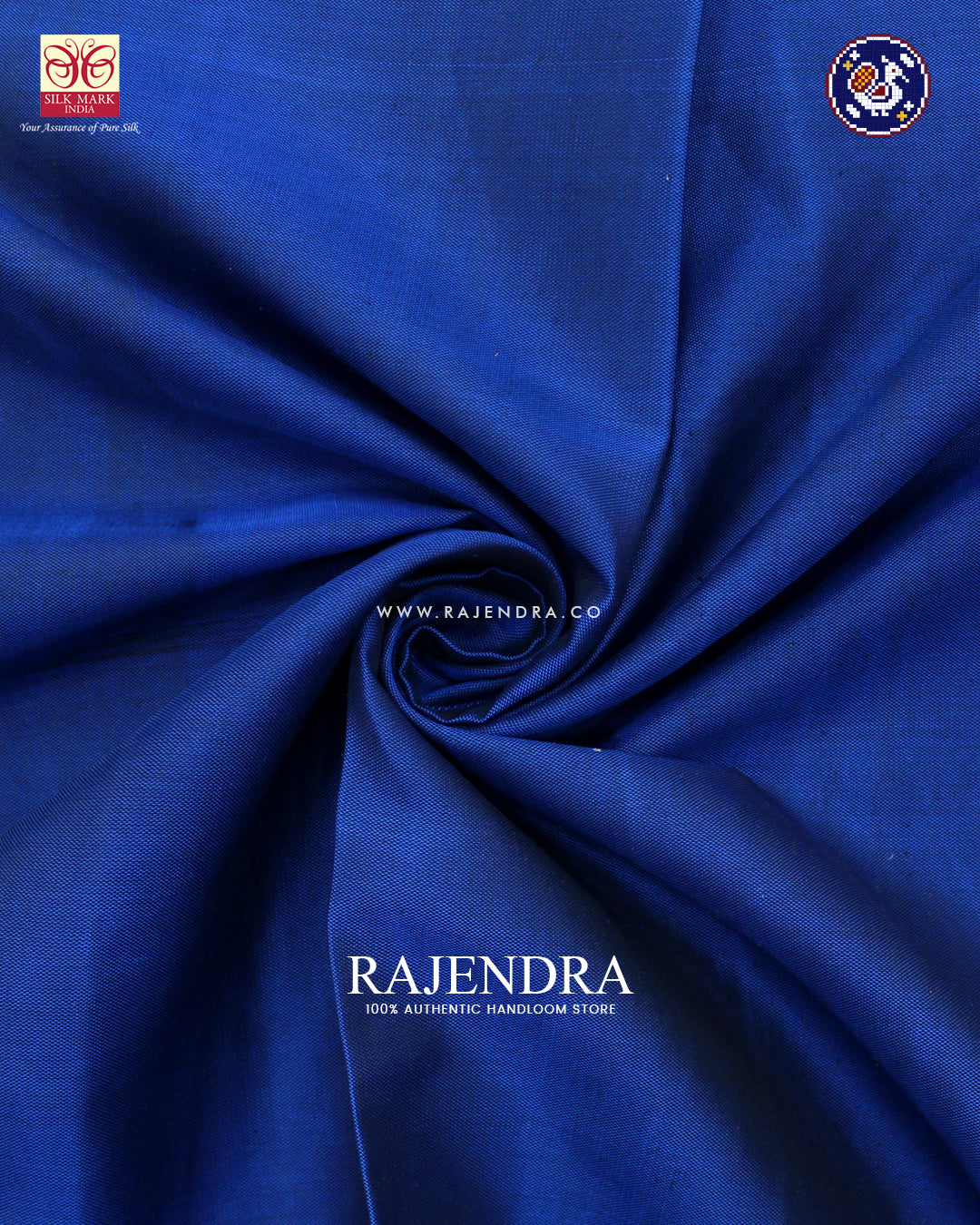 Exclusive Gala Border Blue Ikat Rajkot Patola Saree