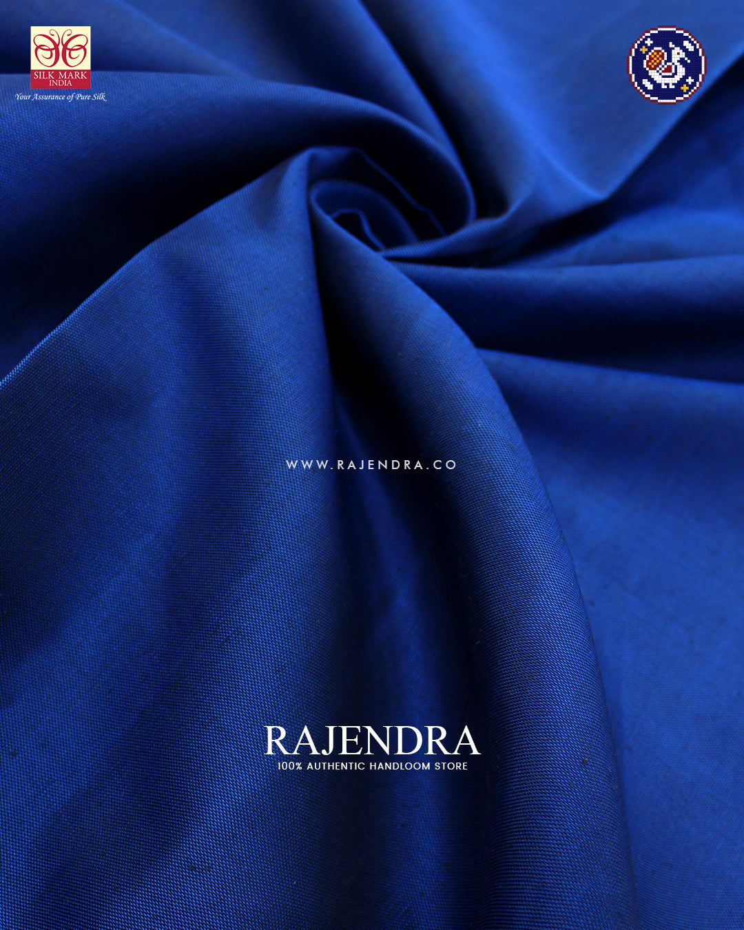 Exclusive Gala Border Blue Ikat Rajkot Patola Saree