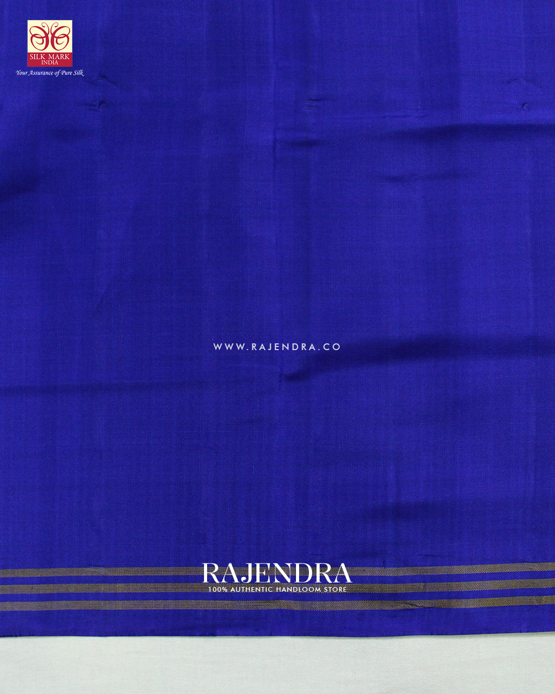 Traditional Hathi Popat Blue Ikat Rajkot Patola Saree