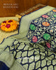 Traditional Minakari Pure Georgette Banarasi Bandhani Saree