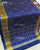 Traditional Panchanda Design Navy Blue Single Ikat Rajkot Patola Saree