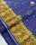 Traditional Panchanda Design Navy Blue Single Ikat Rajkot Patola Saree