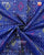 Traditional Panchanda Design Navy Blue Single Ikat Rajkot Patola Saree