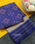 Traditional Panchanda Design Blue Single Ikat Rajkot Patola Dupatta