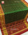 Traditional Buttonful Bhat Red and Green Single Ikat Rajkot Patola Saree