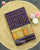 Traditional Buttonful Design Dark Purple Single Ikat Rajkot Patola Saree