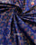 Traditional Buttonful Design Red and Blue Single Ikat Rajkot Patola Saree