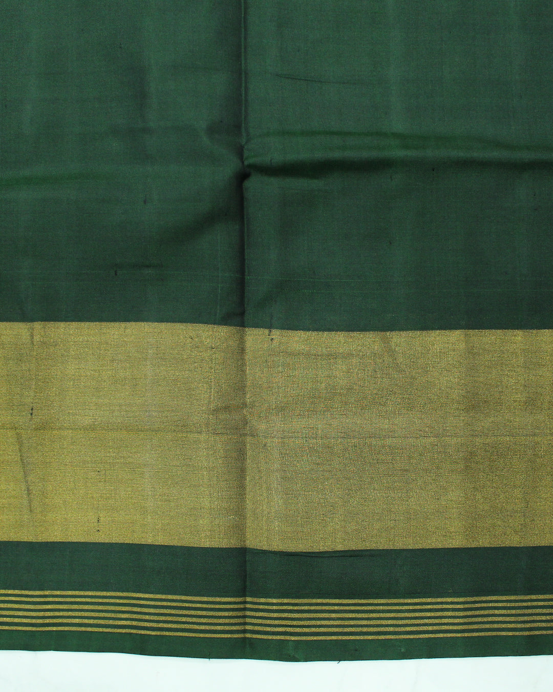 Traditional Buttonful Design Green Mustard Rajkot Patola Saree