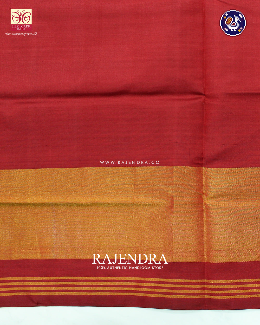 Traditional Chabadi Design Red and Blue Purple Rajkot Patola Saree