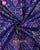 Traditional Chabadi Bhat Red and Blue Single Ikkat Rajkot Patola Saree