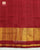 Traditional Chabadi Bhat Red and Blue Single Ikkat Rajkot Patola Saree