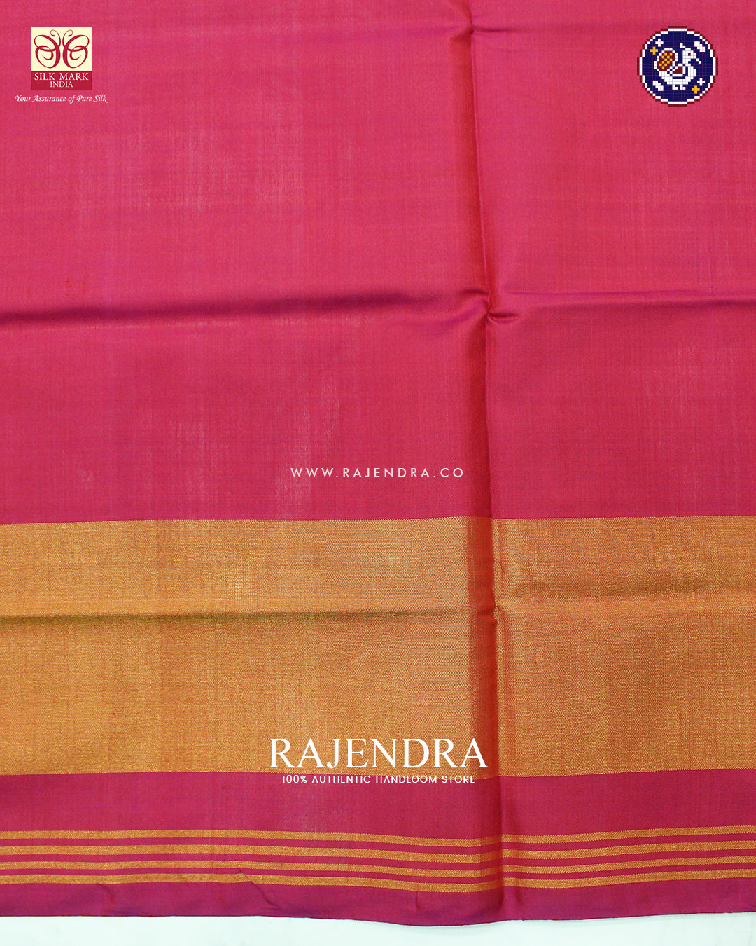 Traditional Chanda Design Pink and Green Rajkot Patola Saree