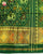 Handwoven Hathi Popat Design Green Single Ikkat Rajkot Patola Saree