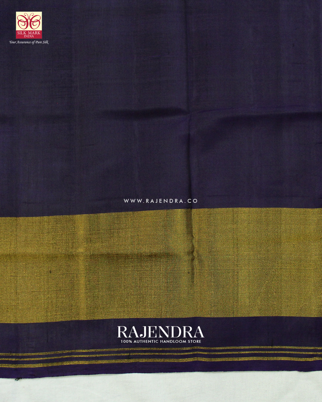 Traditional Navratna Design Dark Purple Single Ikat Rajkot Patola Saree
