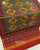 Exclusive Star Design Red and Yellow Semi Double Ikat Rajkot Patola Saree