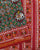 Exclusive Chabadi Hathi Red and Green Semi Double Ikat Rajkot Patola Saree