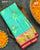 Exclusive Flowers Design Light Green Pink Single Ikat Rajkot Patola Saree