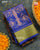 Exclusive Parrot Motif Blue Single Ikat Rajkot Patola Saree