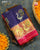 Exclusive Peacock Motif Pink and Blue Single Ikat Rajkot Patola Saree