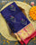 Exclusive Flowers Design Pink and Blue Single Ikat Rajkot Patola Saree