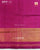 Exclusive Flowers Design Pink and Blue Single Ikat Rajkot Patola Saree