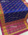 Exclusive Flowers Design Pink and Blue Single Ikat Rajkot Patola Saree