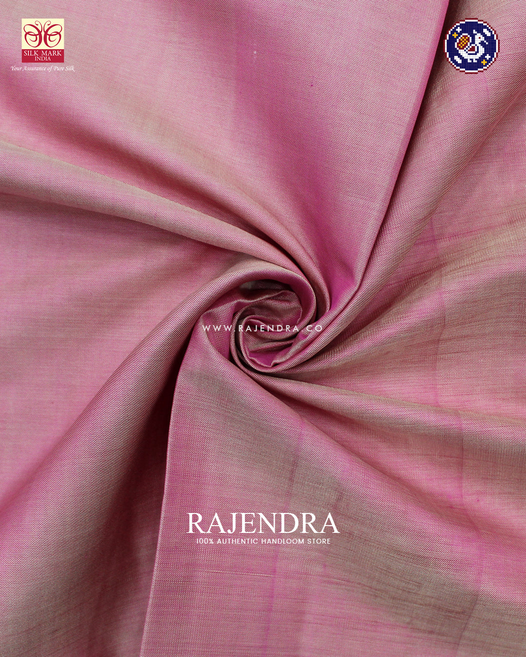 Exclusive Gala border Parrot Border Design Off White and Baby Pink Ikat Patola Saree