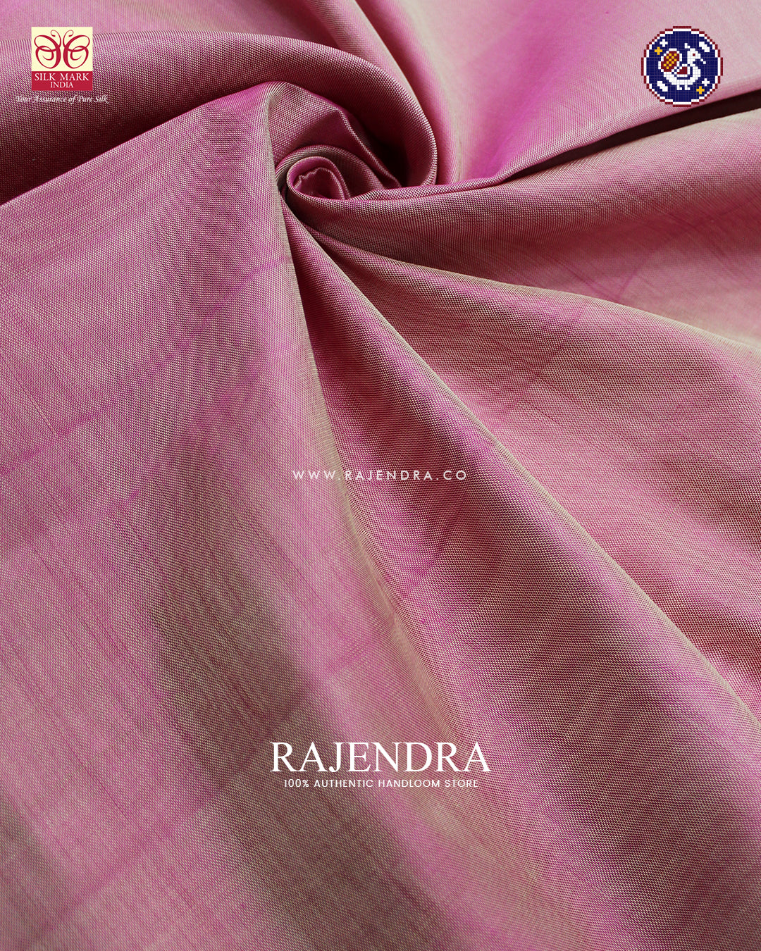 Exclusive Gala border Parrot Border Design Off White and Baby Pink Ikat Patola Saree