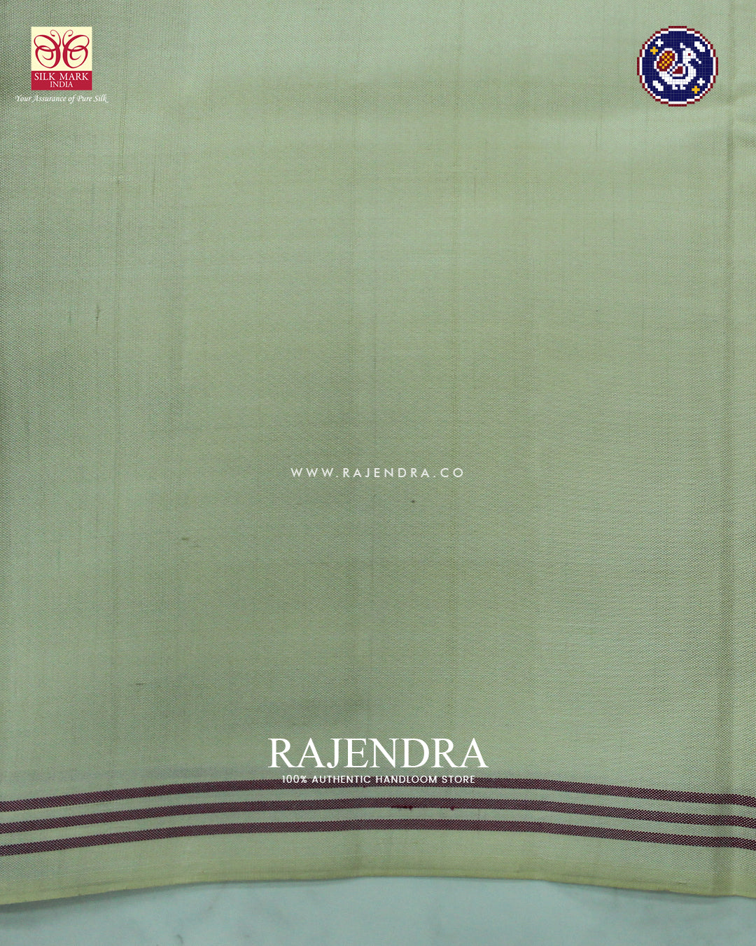 Exclusive Gala border Parrot Border Design Off White and Baby Pink Ikat Patola Saree