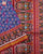 Exclusive Flowers Bhat Red and Blue Semi Double Ikkat Rajkot Patola Saree