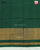 Traditional Hathi Popat Green Single Ikat Rajkot Patola Saree