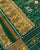 Traditional Hathi Popat Green Single Ikat Rajkot Patola Saree