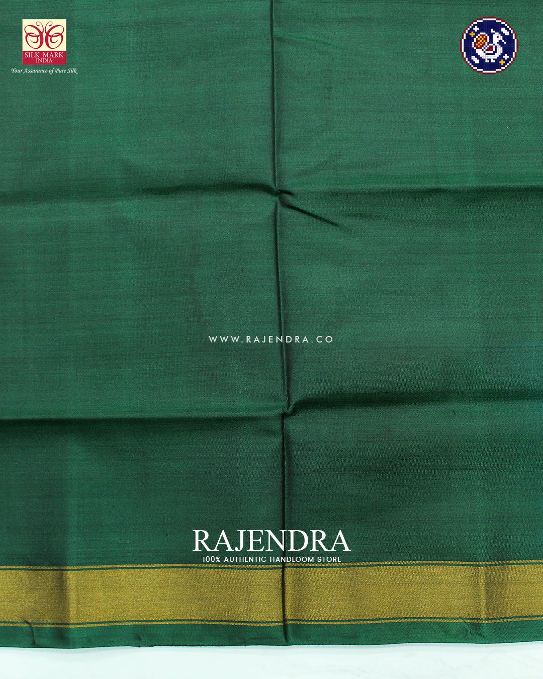 Exclusive Gala Border Green and Pink Single Ikat Rajkot Patola Saree