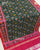 Traditional Hathi Popat Bhat Semi Double Ikat Rajkot Patola Dupatta