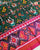 Traditional Hathi Popat Bhat Semi Double Ikat Rajkot Patola Dupatta
