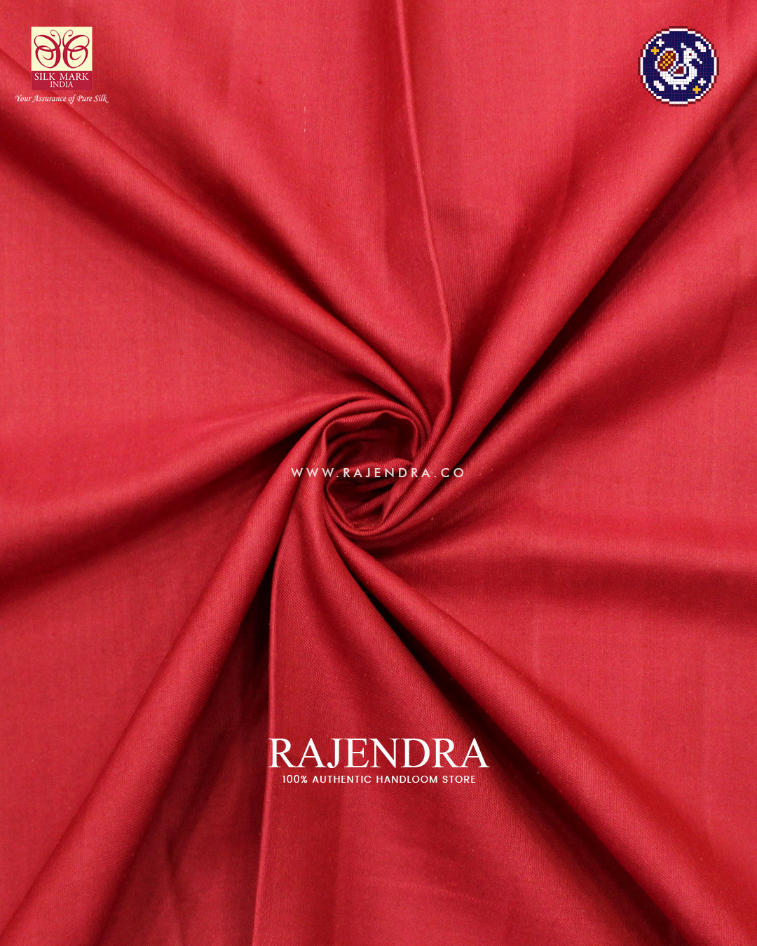 Traditional Hathi Popat Design Gala Border Red Ikat Rajkot Patola Saree