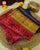 Traditional Hathi Popat Peach Blue Single Ikat Rajkot Patola Saree