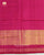 Handwoven Hathi Popat Bhat Pink Single ikkat Rajkot Patola Saree