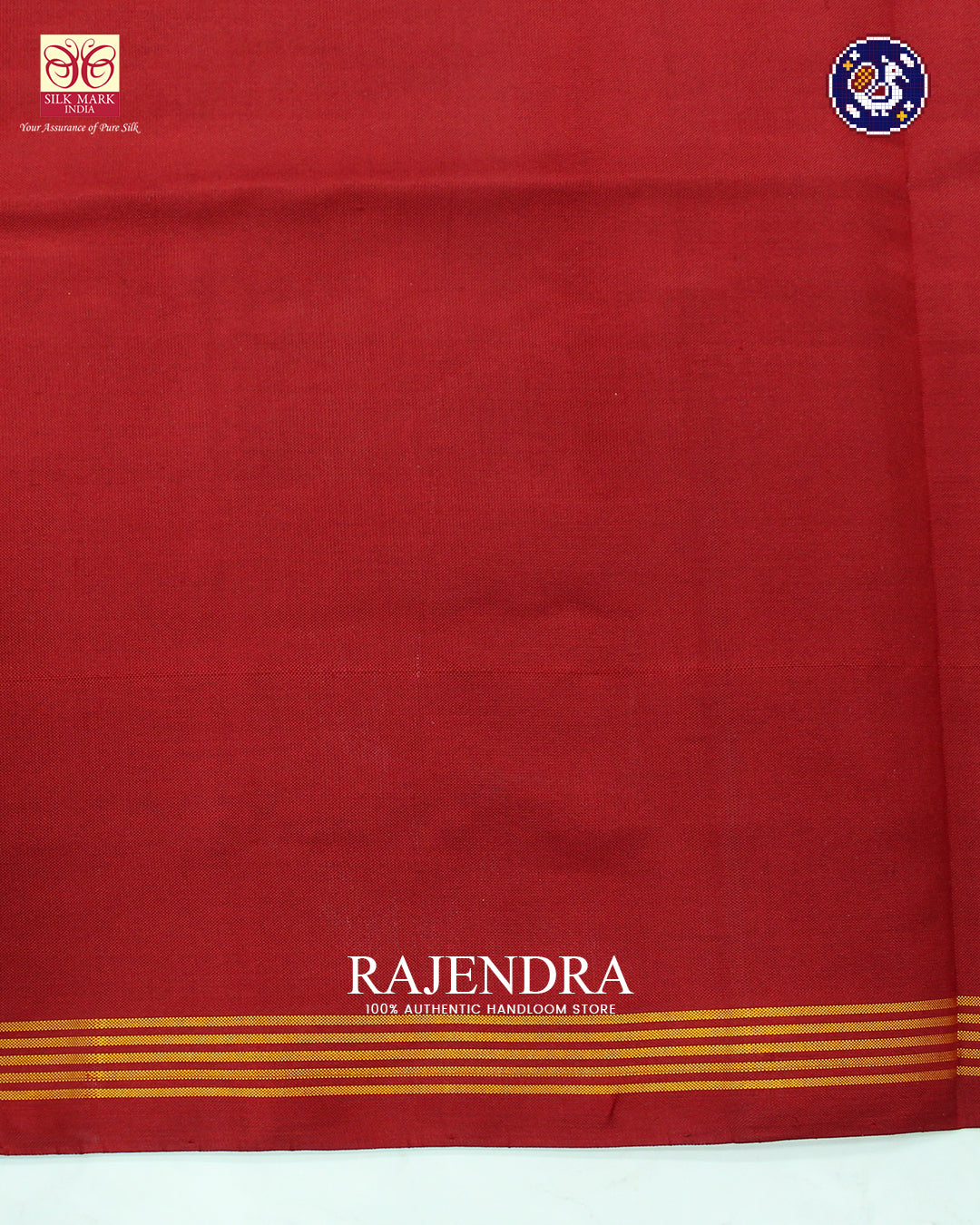 Traditional Hathi Popat Design Red and Green Ikat Rajkot Patola Saree