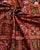 Traditional Hathi Popat Bhat Red and Maroon Semi Double Ikat Rajkot Patola Saree