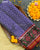 Exclusive Laheriya Design Maroon Blue Semi Double Ikat Rajkot Patola Saree