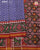 Exclusive Laheriya Design Maroon Blue Semi Double Ikat Rajkot Patola Saree