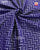 Exclusive Laheriya Design Maroon Blue Semi Double Ikat Rajkot Patola Saree