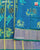 Exclusive Hathi Popat Design Light Blue Single Ikat Rajkot Patola Saree