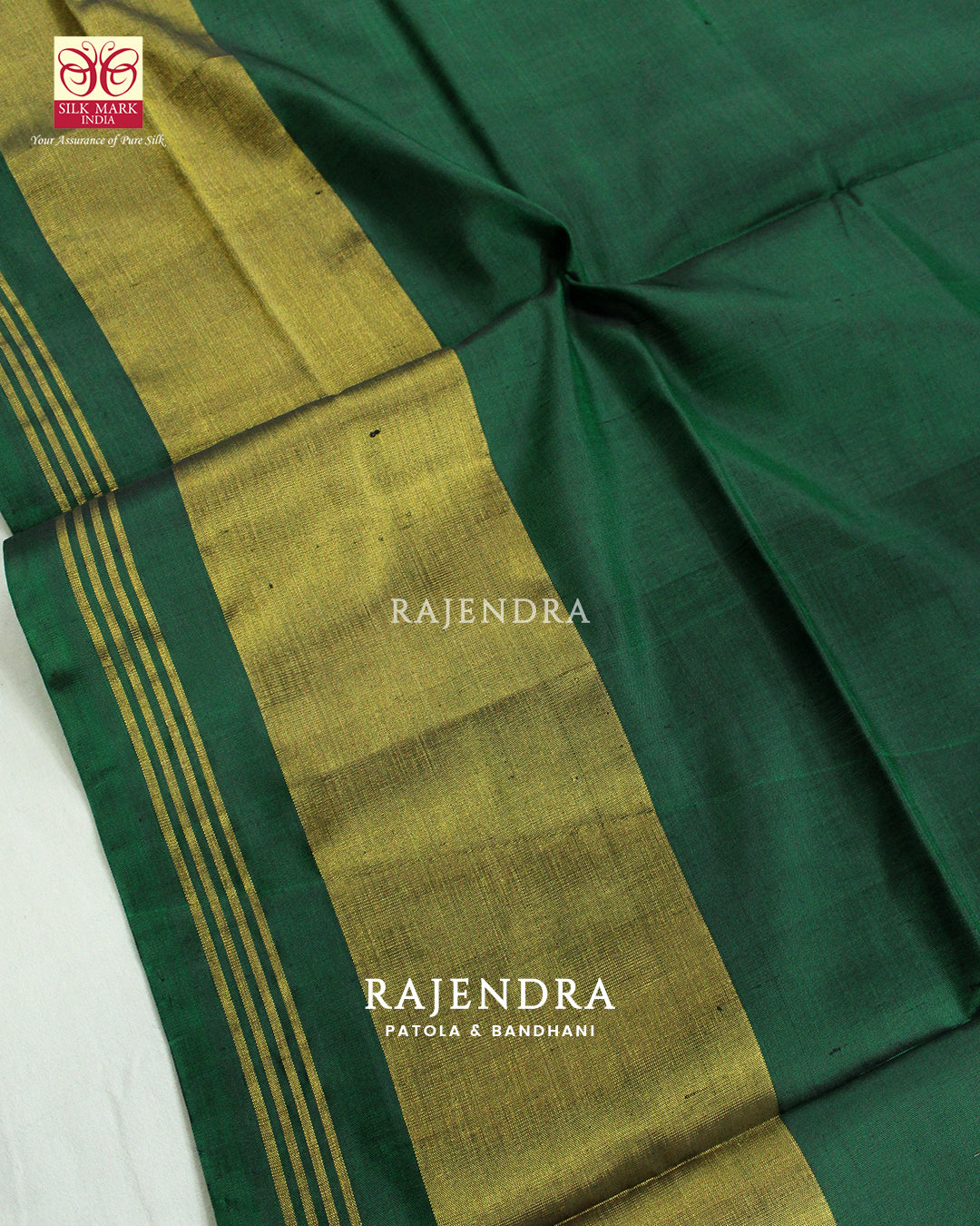 Traditional Buttonful Bhat Single Ikat Rajkot Patola Saree